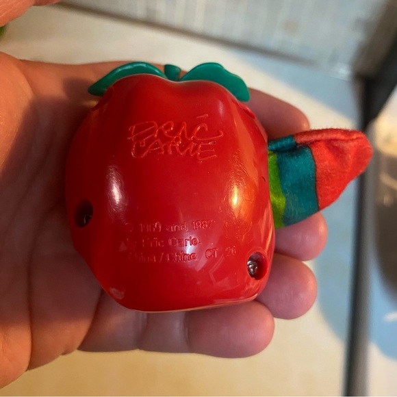 Vintage Eric Carle book & finger puppet lot The very quiet cricket hardcover - Picture 7 of 13